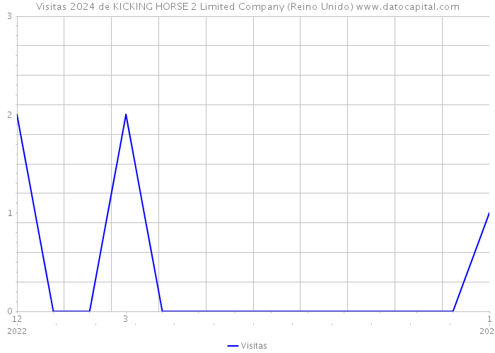 Visitas 2024 de KICKING HORSE 2 Limited Company (Reino Unido) 