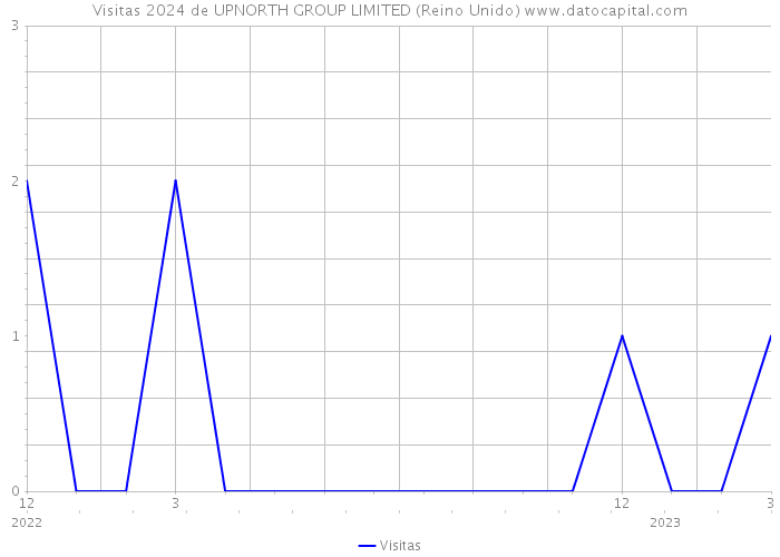 Visitas 2024 de UPNORTH GROUP LIMITED (Reino Unido) 