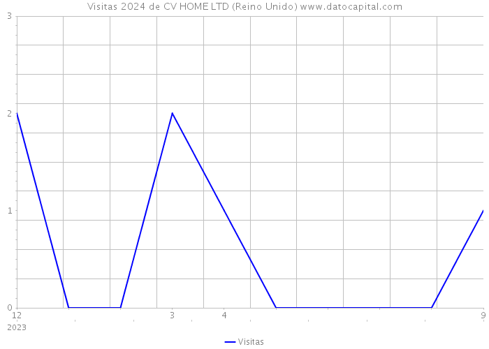 Visitas 2024 de CV HOME LTD (Reino Unido) 