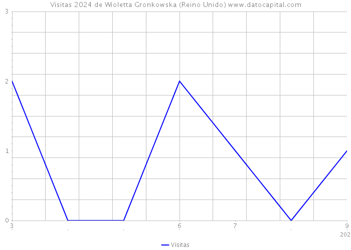 Visitas 2024 de Wioletta Gronkowska (Reino Unido) 