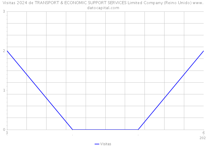 Visitas 2024 de TRANSPORT & ECONOMIC SUPPORT SERVICES Limited Company (Reino Unido) 