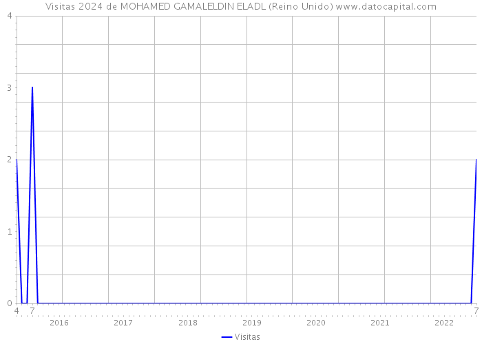 Visitas 2024 de MOHAMED GAMALELDIN ELADL (Reino Unido) 