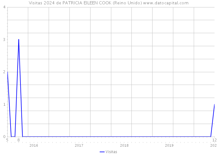 Visitas 2024 de PATRICIA EILEEN COOK (Reino Unido) 