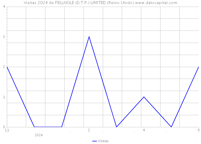 Visitas 2024 de FELLNOLE (D.T.P.) LIMITED (Reino Unido) 