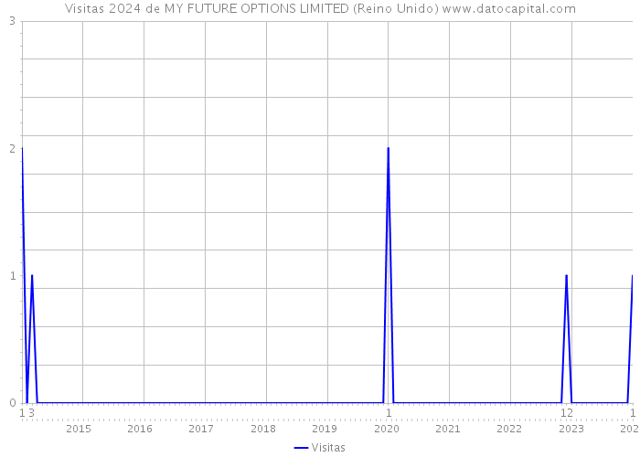 Visitas 2024 de MY FUTURE OPTIONS LIMITED (Reino Unido) 
