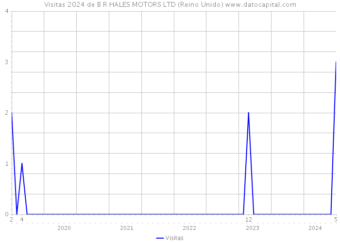 Visitas 2024 de B R HALES MOTORS LTD (Reino Unido) 