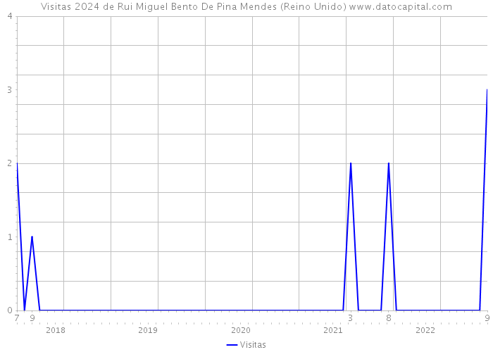 Visitas 2024 de Rui Miguel Bento De Pina Mendes (Reino Unido) 