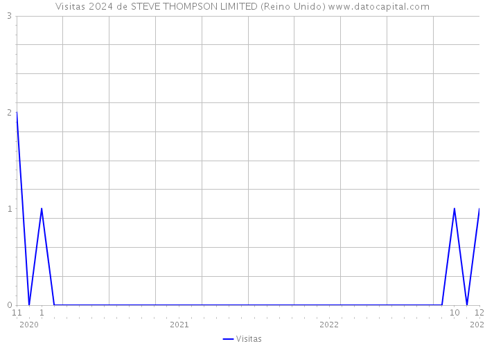 Visitas 2024 de STEVE THOMPSON LIMITED (Reino Unido) 