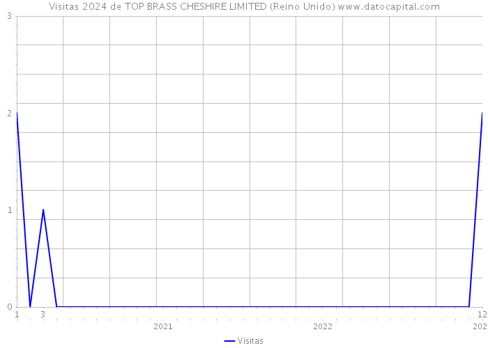 Visitas 2024 de TOP BRASS CHESHIRE LIMITED (Reino Unido) 