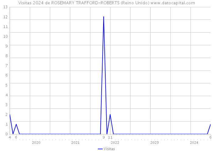 Visitas 2024 de ROSEMARY TRAFFORD-ROBERTS (Reino Unido) 