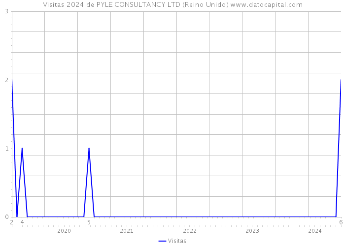 Visitas 2024 de PYLE CONSULTANCY LTD (Reino Unido) 