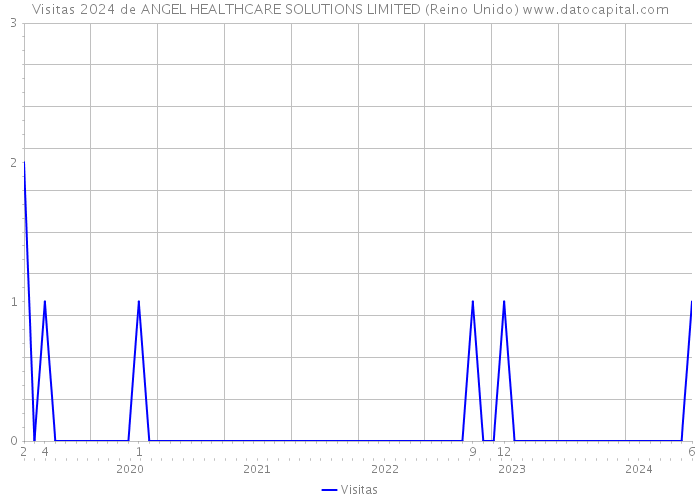 Visitas 2024 de ANGEL HEALTHCARE SOLUTIONS LIMITED (Reino Unido) 