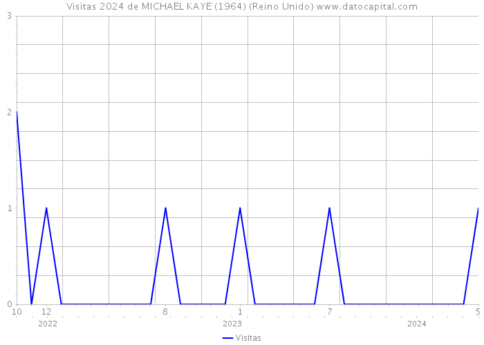 Visitas 2024 de MICHAEL KAYE (1964) (Reino Unido) 