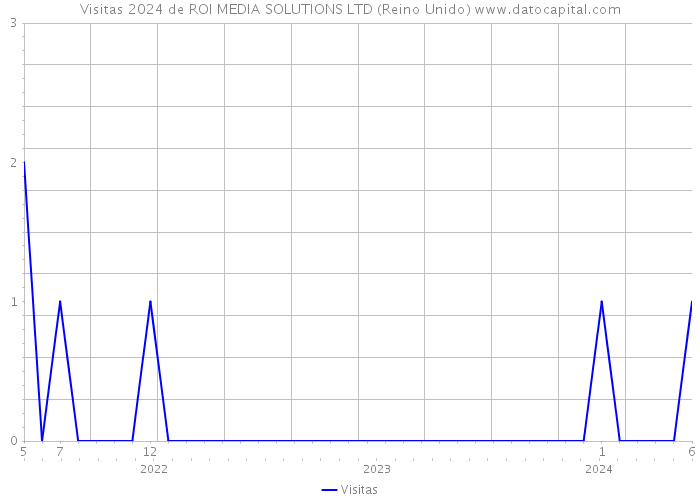 Visitas 2024 de ROI MEDIA SOLUTIONS LTD (Reino Unido) 