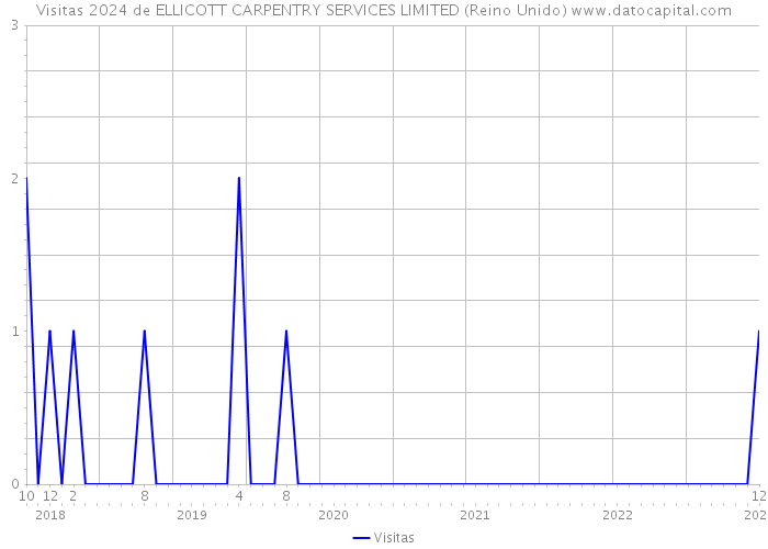 Visitas 2024 de ELLICOTT CARPENTRY SERVICES LIMITED (Reino Unido) 