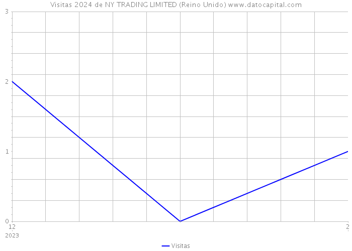 Visitas 2024 de NY TRADING LIMITED (Reino Unido) 