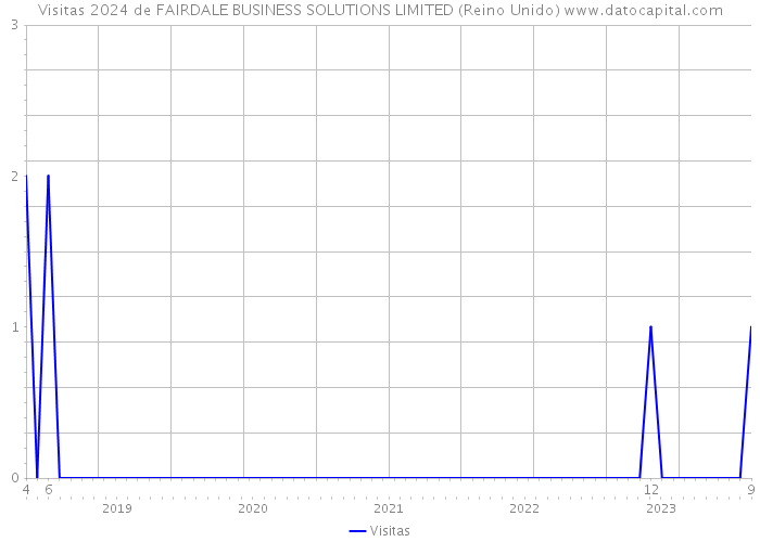 Visitas 2024 de FAIRDALE BUSINESS SOLUTIONS LIMITED (Reino Unido) 