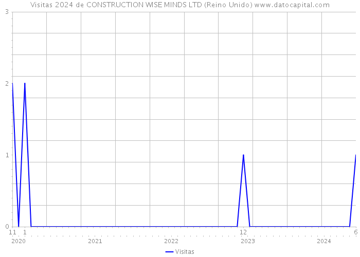 Visitas 2024 de CONSTRUCTION WISE MINDS LTD (Reino Unido) 