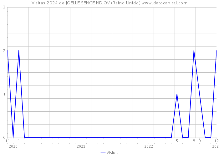 Visitas 2024 de JOELLE SENGE NDJOV (Reino Unido) 