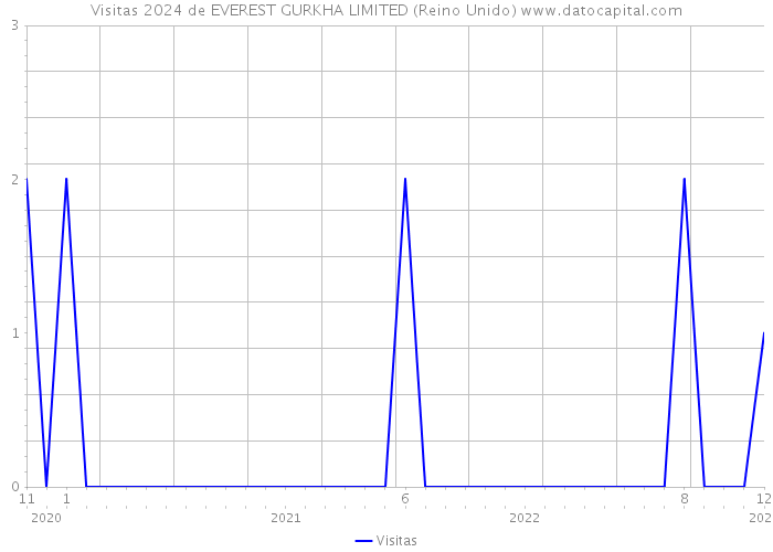 Visitas 2024 de EVEREST GURKHA LIMITED (Reino Unido) 