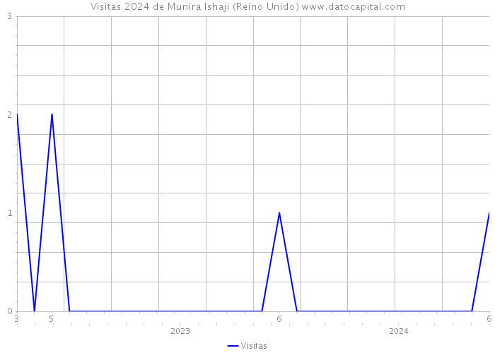 Visitas 2024 de Munira Ishaji (Reino Unido) 