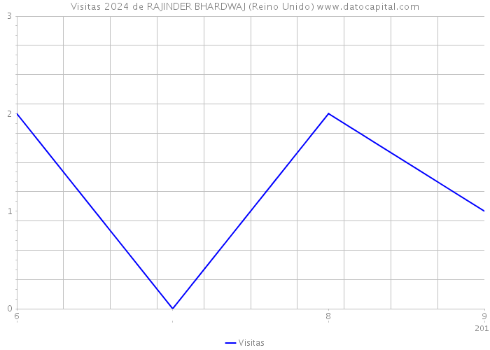 Visitas 2024 de RAJINDER BHARDWAJ (Reino Unido) 