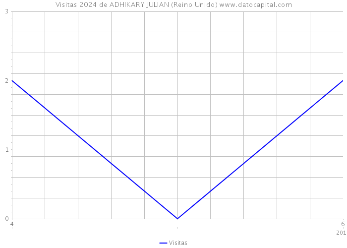 Visitas 2024 de ADHIKARY JULIAN (Reino Unido) 