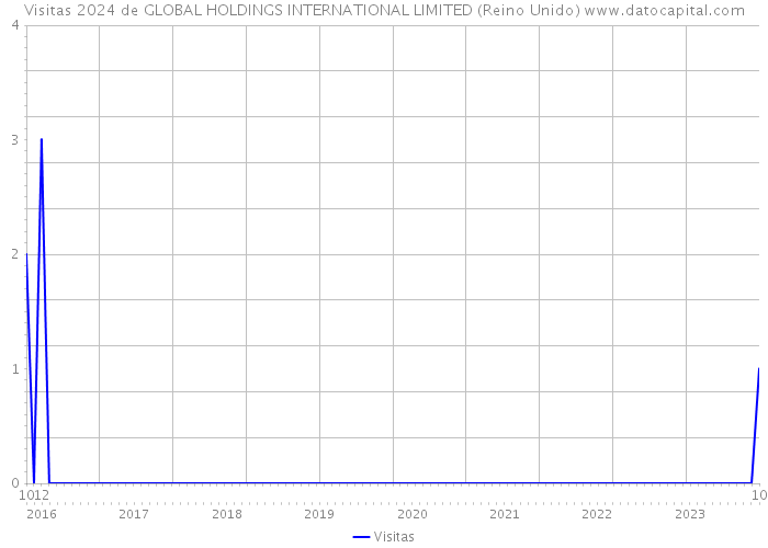 Visitas 2024 de GLOBAL HOLDINGS INTERNATIONAL LIMITED (Reino Unido) 