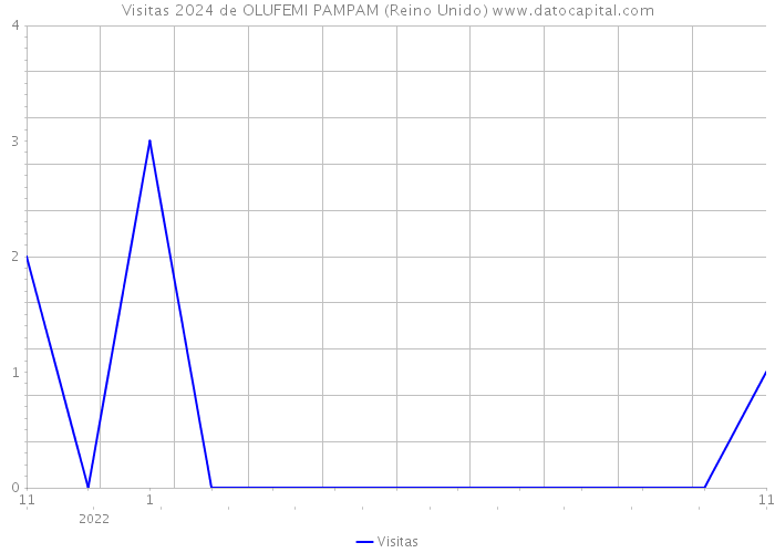 Visitas 2024 de OLUFEMI PAMPAM (Reino Unido) 