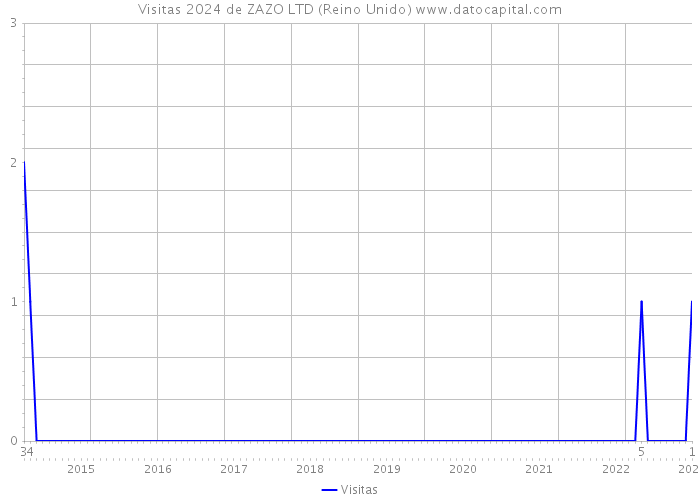 Visitas 2024 de ZAZO LTD (Reino Unido) 