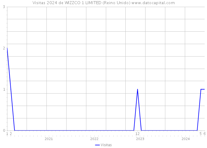 Visitas 2024 de WIZZCO 1 LIMITED (Reino Unido) 