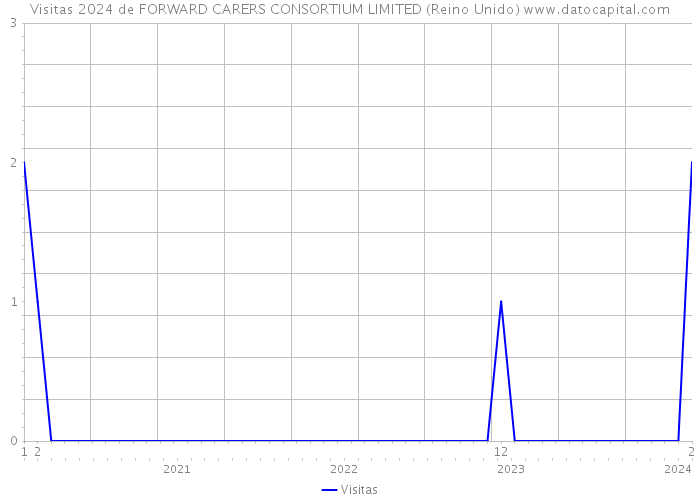 Visitas 2024 de FORWARD CARERS CONSORTIUM LIMITED (Reino Unido) 