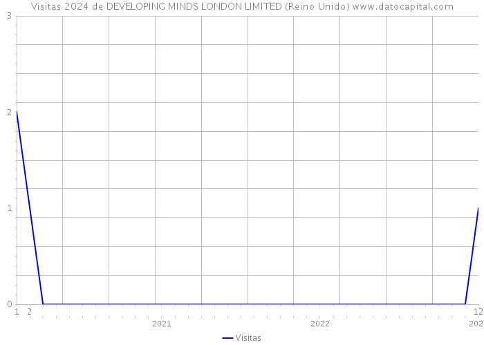 Visitas 2024 de DEVELOPING MINDS LONDON LIMITED (Reino Unido) 