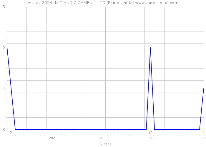 Visitas 2024 de T AND G CAMFULL LTD (Reino Unido) 