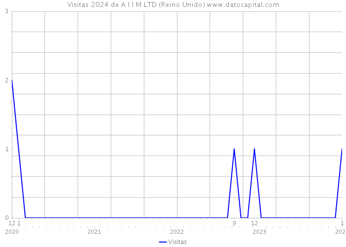 Visitas 2024 de A I I M LTD (Reino Unido) 