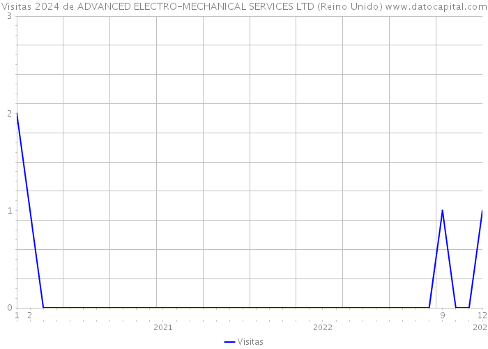 Visitas 2024 de ADVANCED ELECTRO-MECHANICAL SERVICES LTD (Reino Unido) 