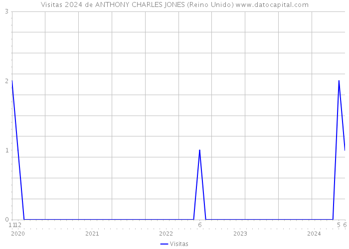 Visitas 2024 de ANTHONY CHARLES JONES (Reino Unido) 