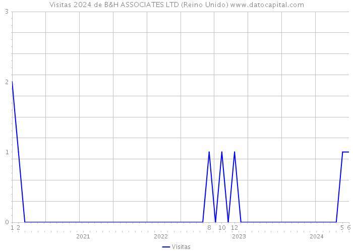 Visitas 2024 de B&H ASSOCIATES LTD (Reino Unido) 