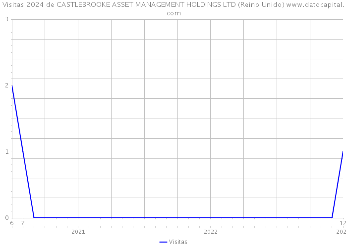 Visitas 2024 de CASTLEBROOKE ASSET MANAGEMENT HOLDINGS LTD (Reino Unido) 