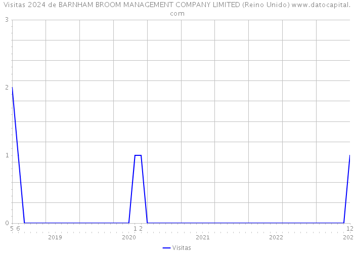 Visitas 2024 de BARNHAM BROOM MANAGEMENT COMPANY LIMITED (Reino Unido) 