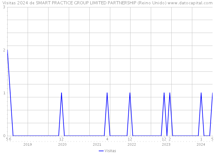 Visitas 2024 de SMART PRACTICE GROUP LIMITED PARTNERSHIP (Reino Unido) 