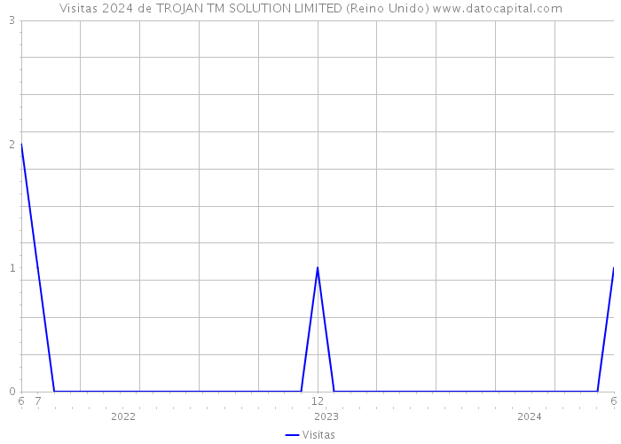 Visitas 2024 de TROJAN TM SOLUTION LIMITED (Reino Unido) 