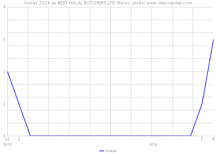 Visitas 2024 de BEST HALAL BUTCHERS LTD (Reino Unido) 