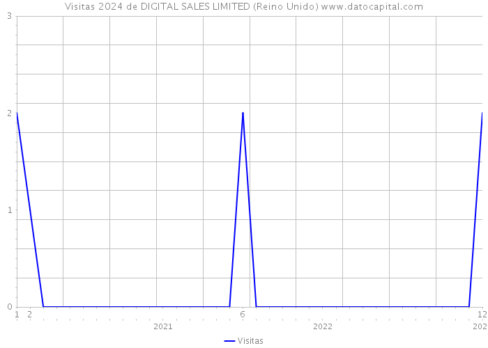 Visitas 2024 de DIGITAL SALES LIMITED (Reino Unido) 