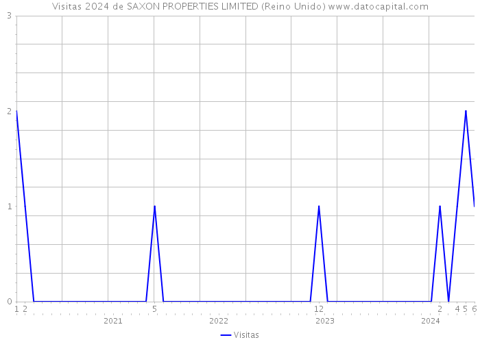 Visitas 2024 de SAXON PROPERTIES LIMITED (Reino Unido) 