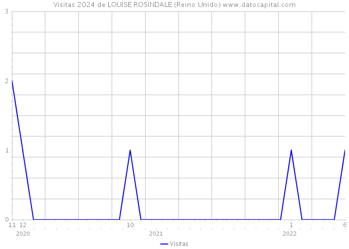 Visitas 2024 de LOUISE ROSINDALE (Reino Unido) 