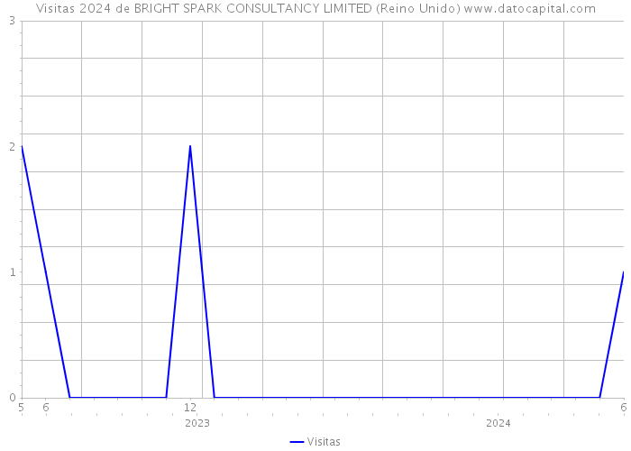 Visitas 2024 de BRIGHT SPARK CONSULTANCY LIMITED (Reino Unido) 