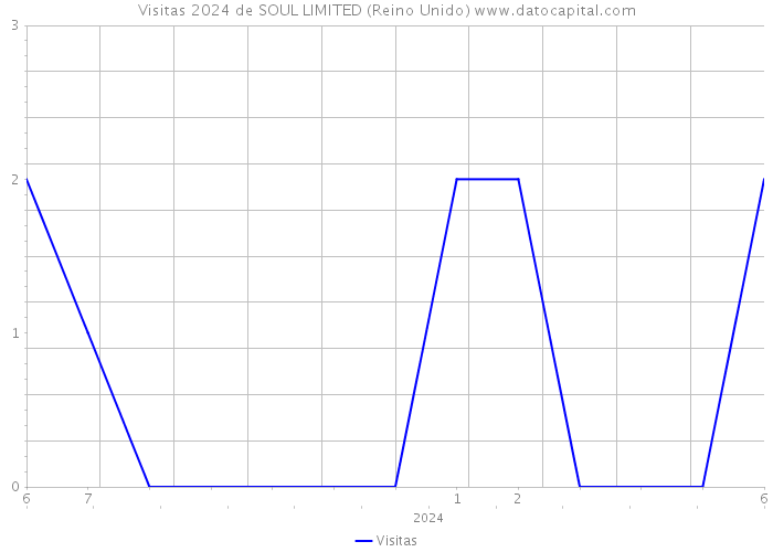 Visitas 2024 de SOUL LIMITED (Reino Unido) 