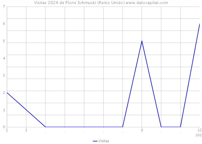 Visitas 2024 de Floris Schmucki (Reino Unido) 