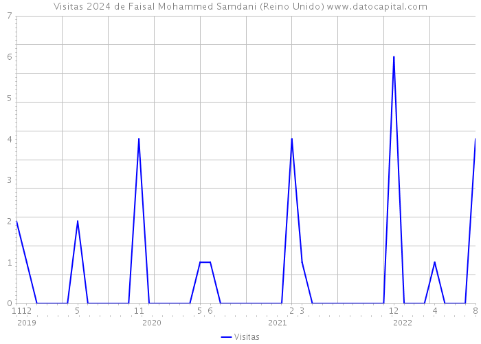 Visitas 2024 de Faisal Mohammed Samdani (Reino Unido) 